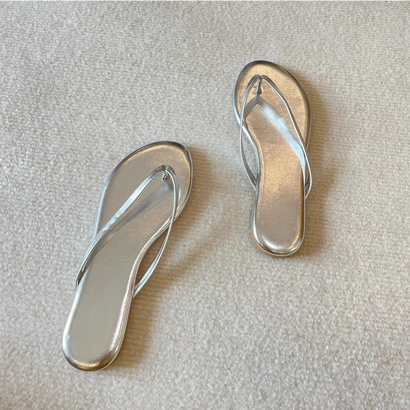 Damen Zehentrenner-Sandalen mit ergonomischem Fußbett und weichem Obermaterial