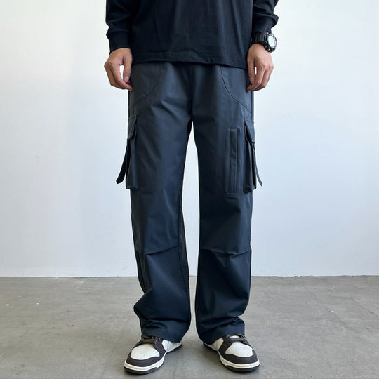 Herren Utility-Cargohose mit großvolumigen Klappentaschen, geradem Bein und robustem Twill Nord Taschen