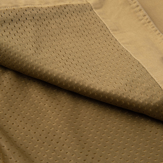 Herren Ärmellose Utility-Canvas-Weste mit V‑Ausschnitt, Knopfleiste und aufgesetzten Taschen Nord Taschen