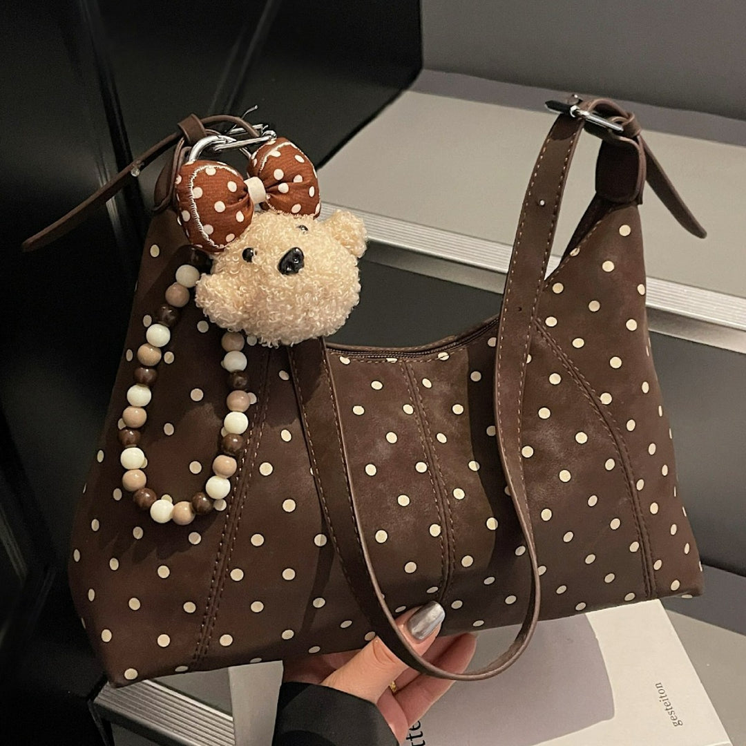 Damen modische Hobo-Handtasche mit verspieltem Dekor Nord Taschen