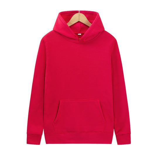 Unisex nan minimalistischer Kapuzenpullover ohne Reißverschluss mit innen angerautem French-Terry und integrierter Kängurutasche Nord Taschen