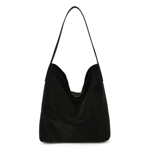 Damen Hobo-Tasche aus weichem Veloursleder mit eleganter Silhouette Nord Taschen