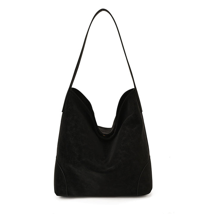 Damen Hobo-Tasche aus weichem Veloursleder mit eleganter Silhouette Nord Taschen