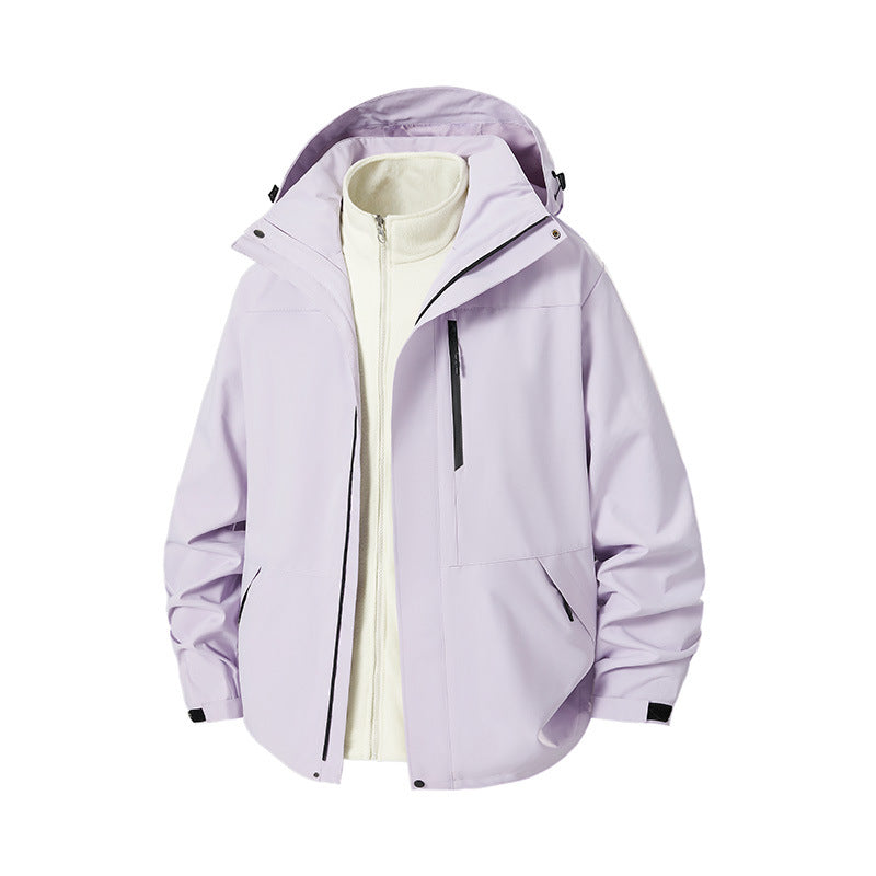 Damen wetterfeste Alleskönner-Jacke mit isolierender Innenschicht