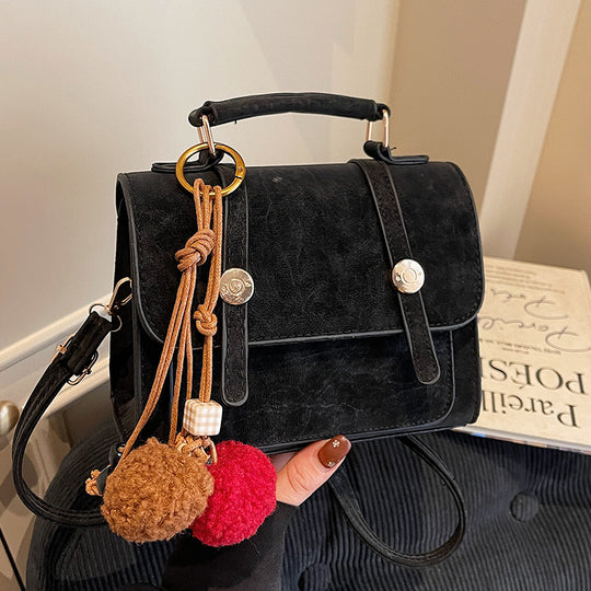 Damen Schultertasche im vintage-inspirierten Design Nord Taschen