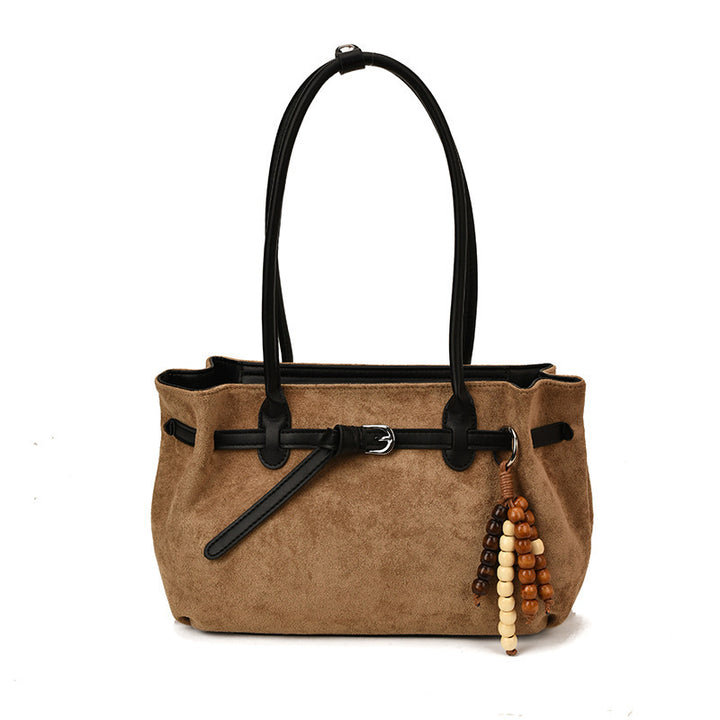 Damen hochwertige Wildleder Handtasche Nord Taschen