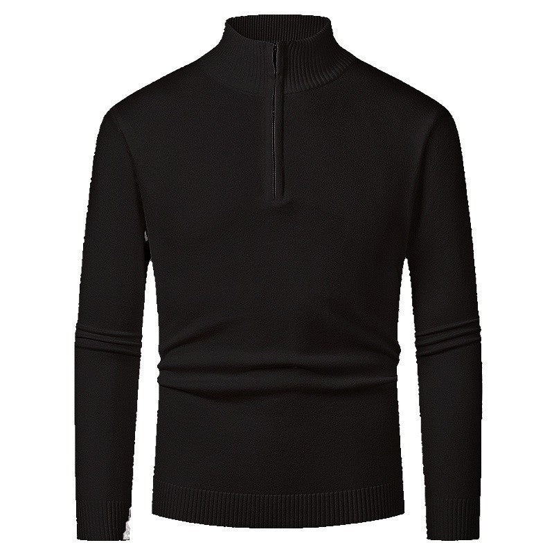 Eleganter Merino Komfort Pullover Damen Reißverschluss Moderne Strickware