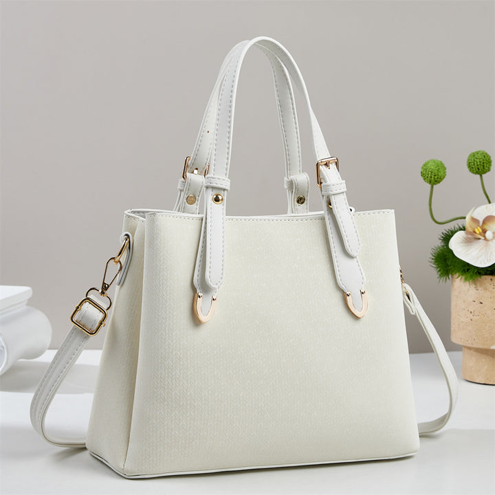 Damen Handtasche mit strukturiertem Design und abnehmbaren Tragegurt Nord Taschen