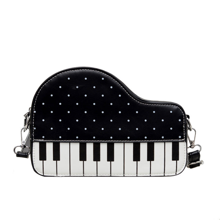 Damen Clutch-Tasche mit verspieltem Klavier-Design Nord Taschen