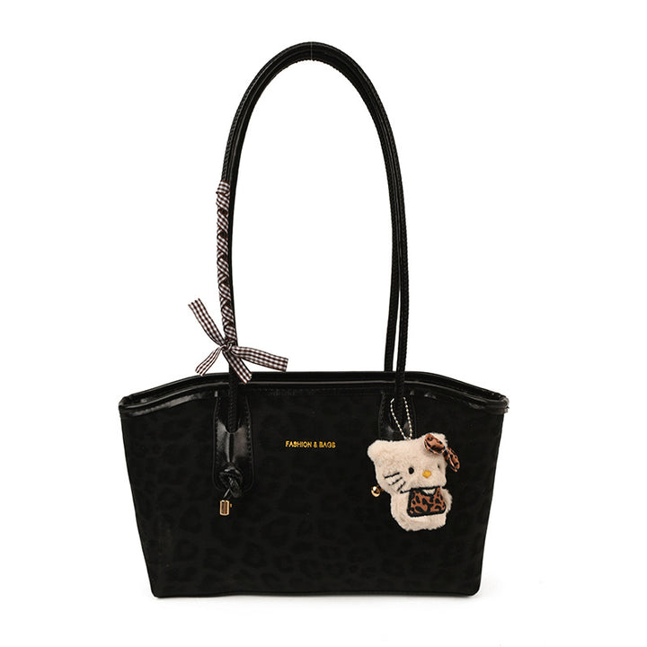 Damen Handtasche mit elegantem Leo-Design und praktischem Innenfach Nord Taschen