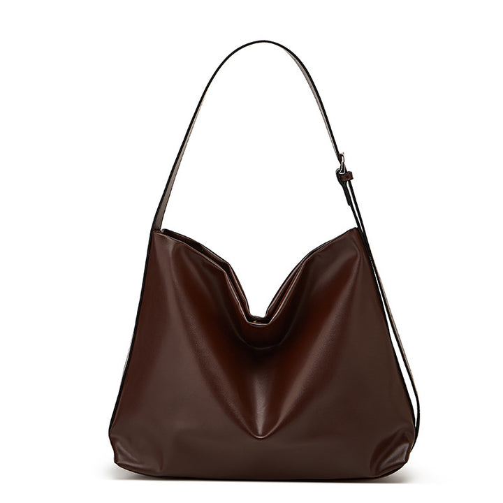 Damen Hobo-Tasche mit modernem, geschwungenem Design und verstellbarem Schulterriemen Nord Taschen