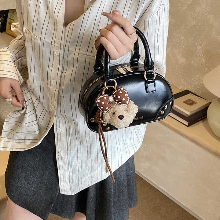 Damen Handtasche im eleganten Design mit abnehmbarem Schlüsselanhänger Nord Taschen