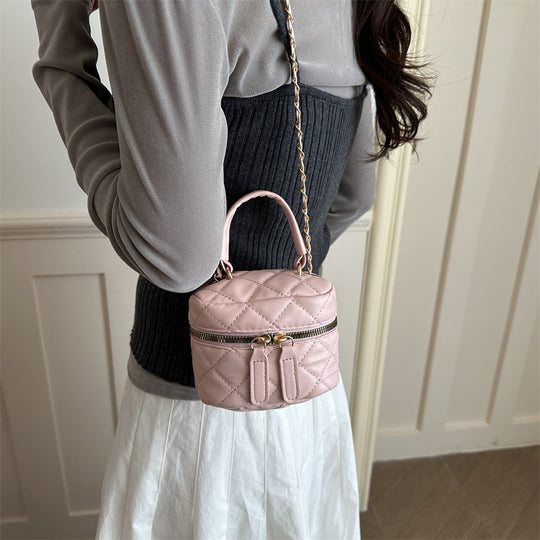 Damen Schultertasche im eleganten, gesteppte Design Nord Taschen