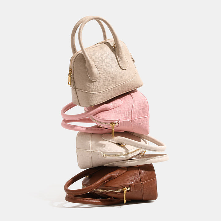 Damen Mini-Handtasche mit strukturiertem Kunstleder Nord Taschen