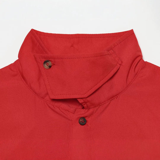Damen Leichtes Utility‑Hemd mit hohem Stehkragen und aufgesetzten Brusttaschen Nord Taschen