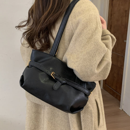 Damen elegante Handtasche mit verstellbarem Gürtel Nord Taschen