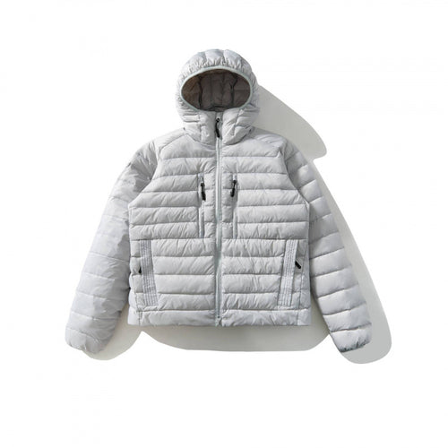 Damen Ultraleichte Steppjacke mit Kapuze, Daunenoptik und winddichter Außenhülle Nord Taschen