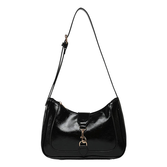 Damen Umhängetasche mit elegantem Glanz und vielseitigem Design Nord Taschen