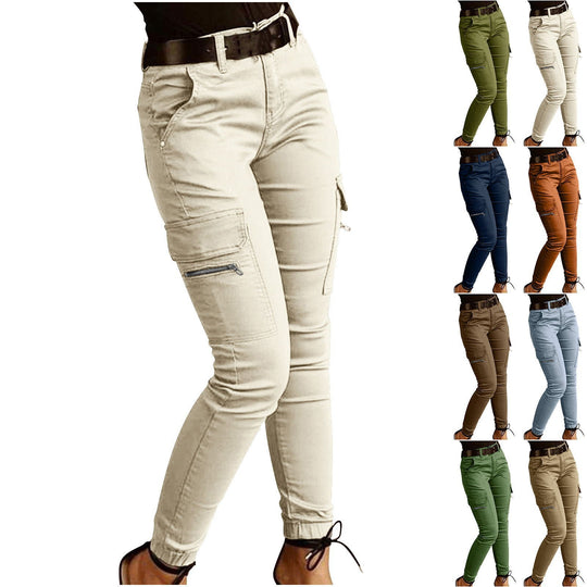 Damen Cargo-Hose mit praktischen Taschen und modernem Schnitt