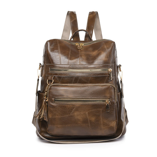 Damen Multifunktionaler Rucksack mit elegantem Kunstleder-Design Nord Taschen