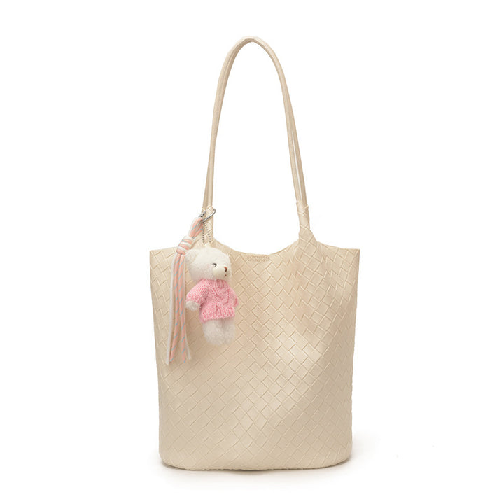 Damen Einkaufstasche mit geflochtenem Design Nord Taschen
