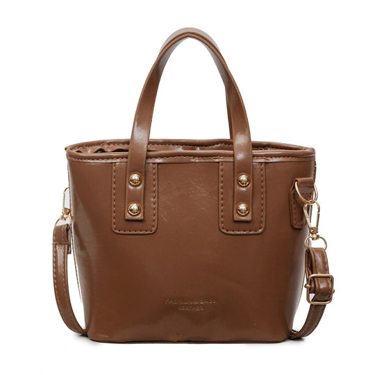 Damen eleganter Henkeltasche aus hochwertigem Kunstleder Nord Taschen