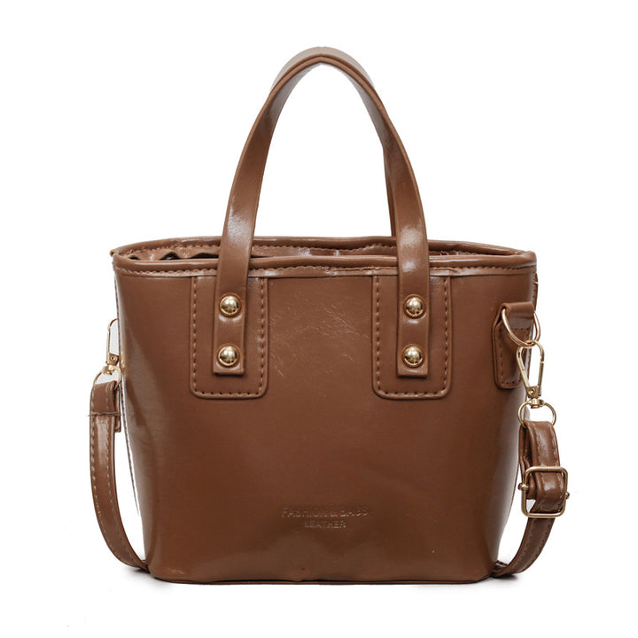 Damen eleganter Henkeltasche aus hochwertigem Kunstleder Nord Taschen