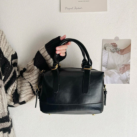 Damen handliche Henkeltasche mit eleganter Struktur und abnehmbarem Schulterriemen Nord Taschen