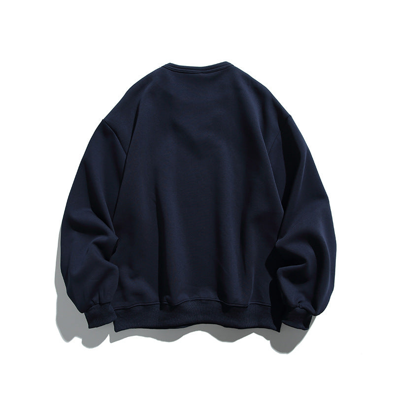 Unisex Oversize-Sweatshirt mit Lagenkragen, weichem Fleece und Statement-Print Nord Taschen