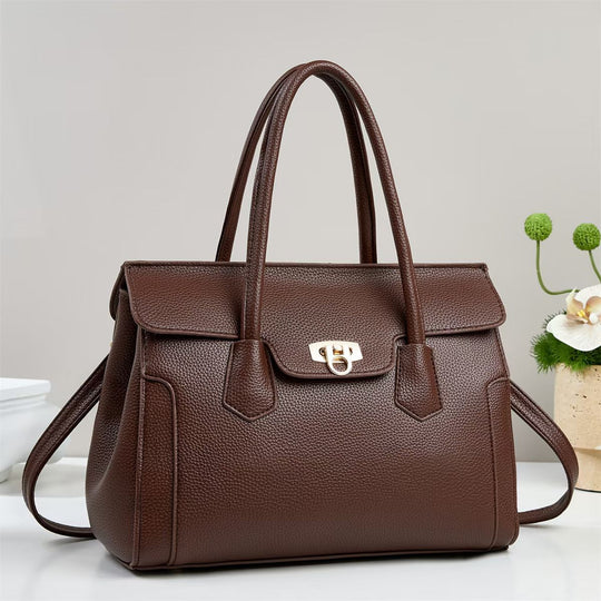 Damen elegante Handtasche mit praktischen Fächern und abnehmbarem Schulterriemen Nord Taschen