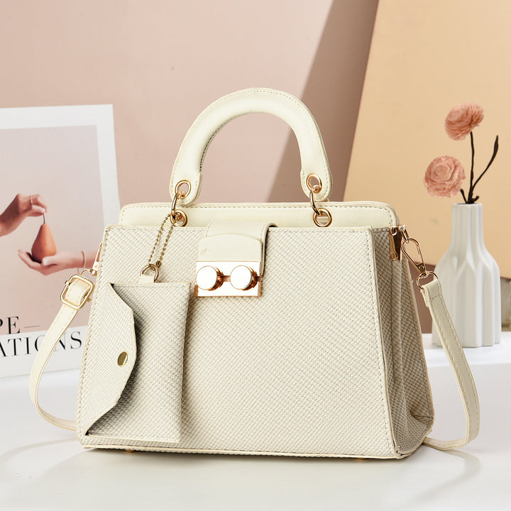 Damen elegante Handtasche mit strukturiertem Design Nord Taschen