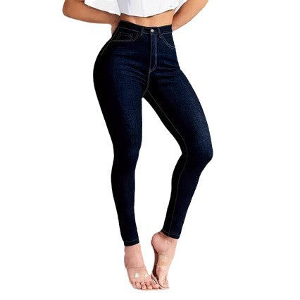 Damen High‑Waist Sculpting‑Skinny‑Jeans mit Superstretch Nord Taschen