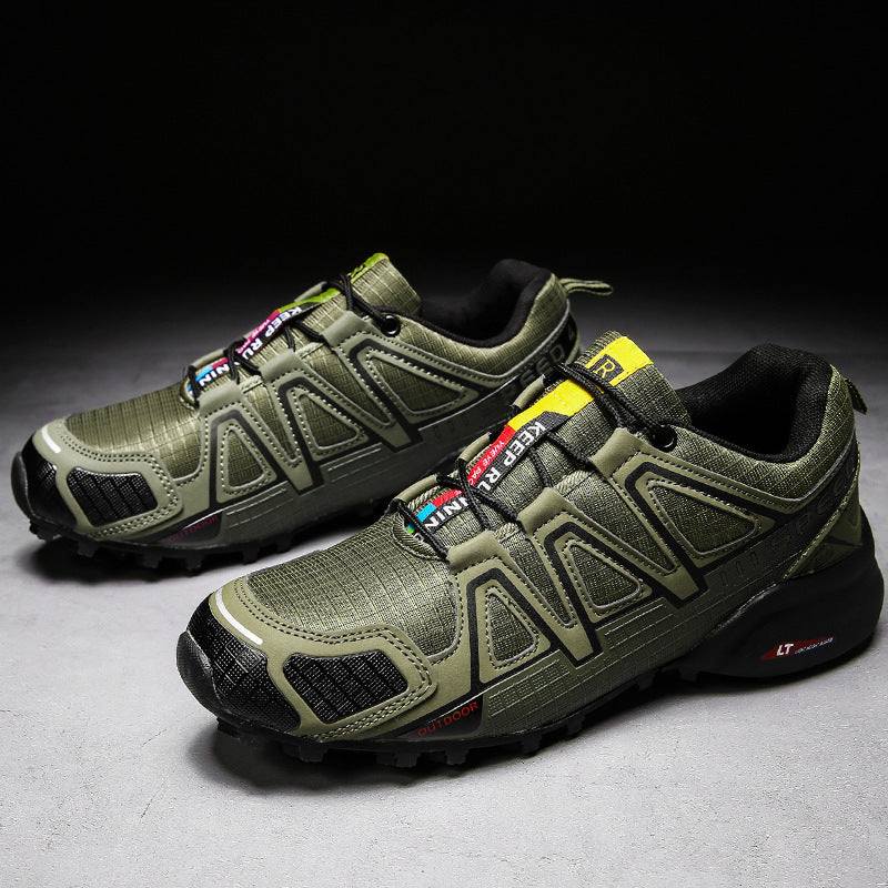Damen leichte Trailrunning-Schuhe mit wasserdichtem Obermaterial und rutschfester Sohle