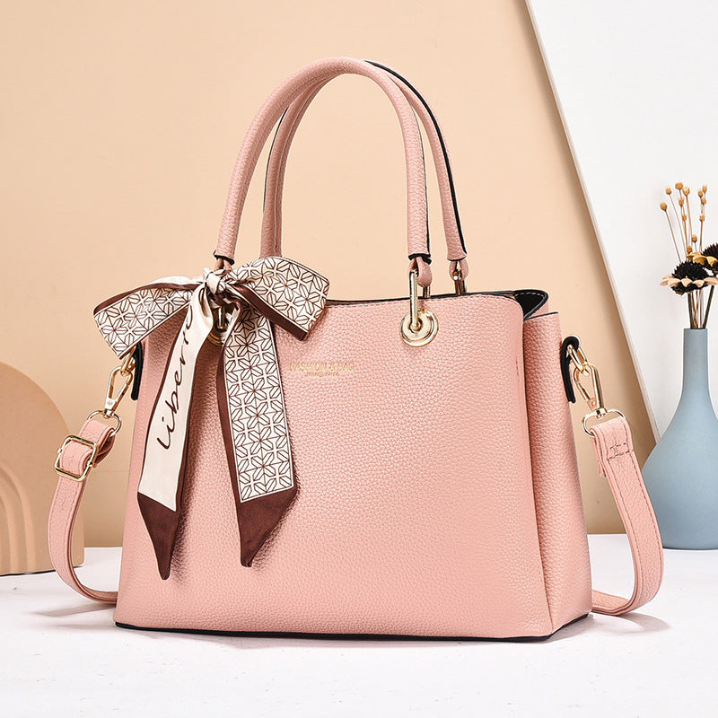Damen Handtasche mit modischem Schleifen-Design Nord Taschen