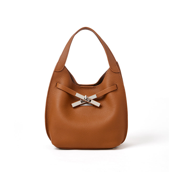 Damen Hobo-Tasche mit elegantem Kettenverschluss und hochwertiger Lederoberfläche Nord Taschen