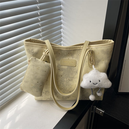 Damen Beuteltasche mit Sterne- und Mondmuster Nord Taschen