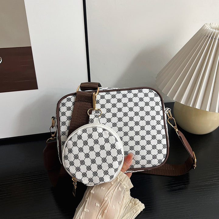 Damen elegante Umhängetasche mit herausnehmbarem Kosmetiktäschchen Nord Taschen