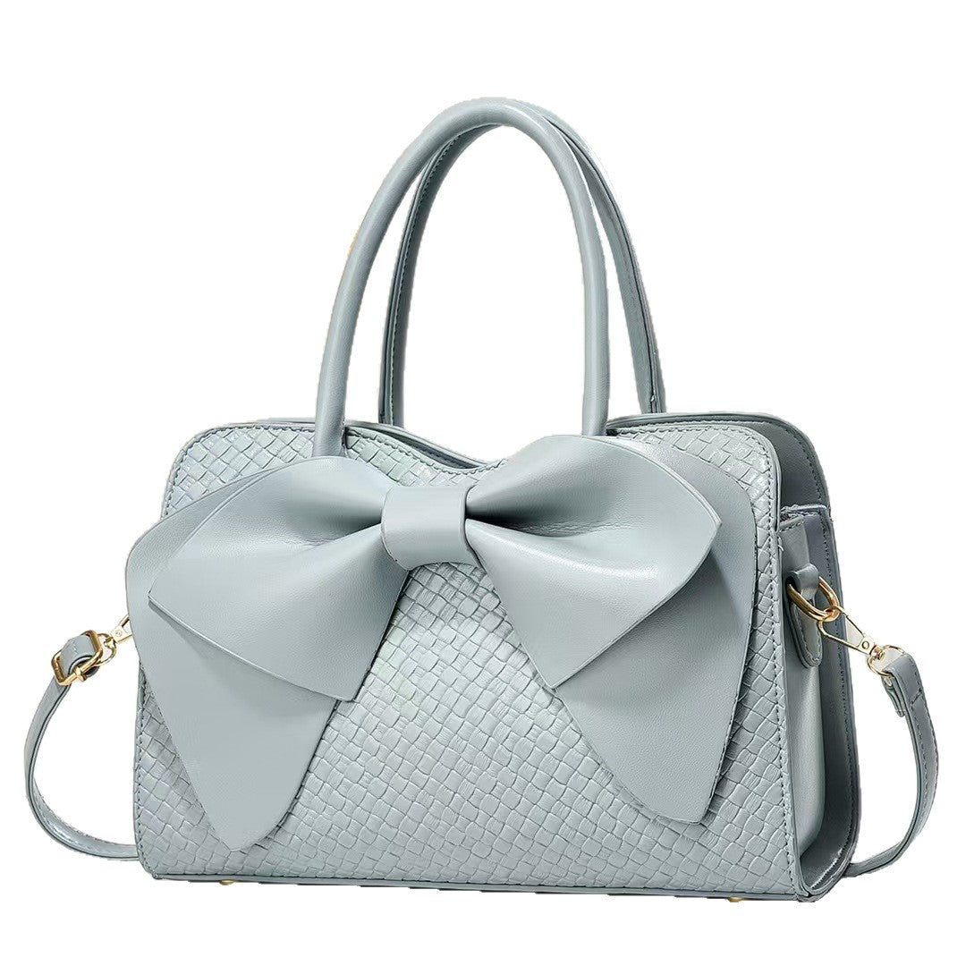 Damen elegante Handtasche mit großen Schleifenakzenten Nord Taschen