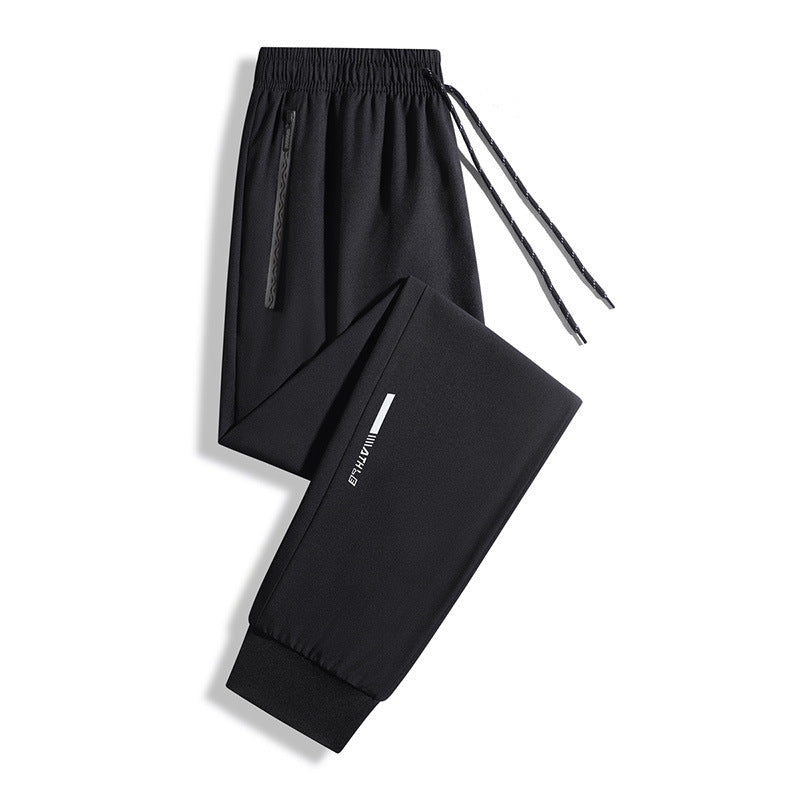 Herren Sportliche Jogginghose mit praktischen Reißverschlusstaschen Nord Taschen