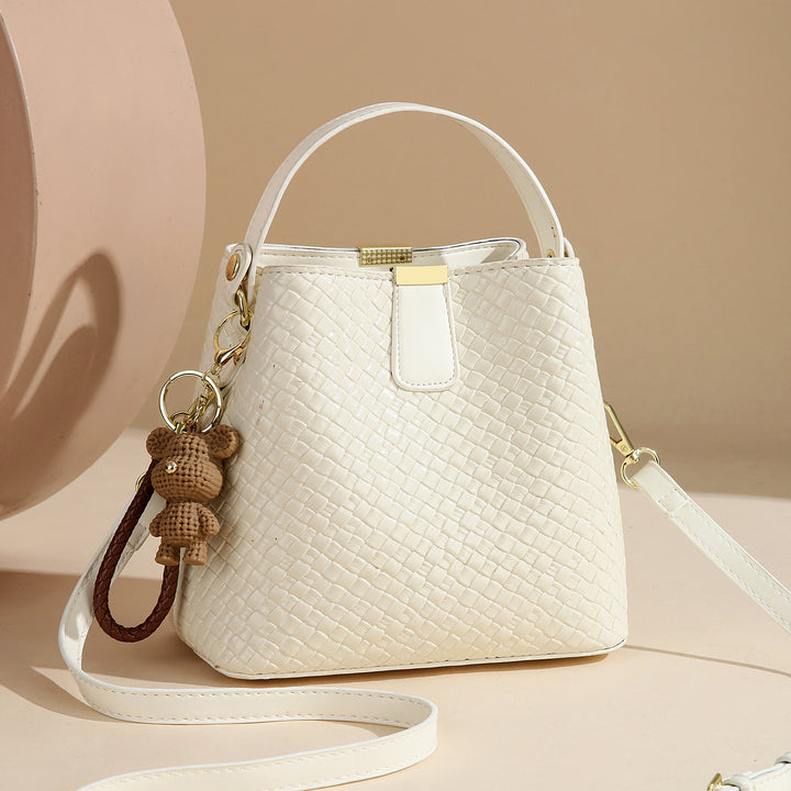 Damen Handtasche mit elegantem Teddy-Anhänger Nord Taschen