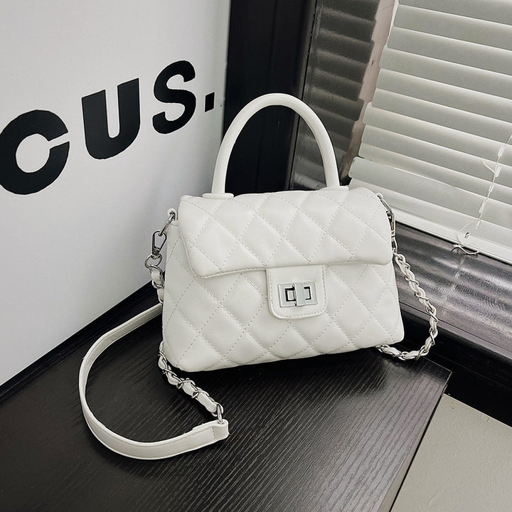 Damen elegante Handtasche mit stilvollem Steppmuster Nord Taschen