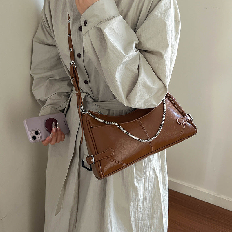 Damen Schultertasche im eleganten Minimalismus Stil Nord Taschen