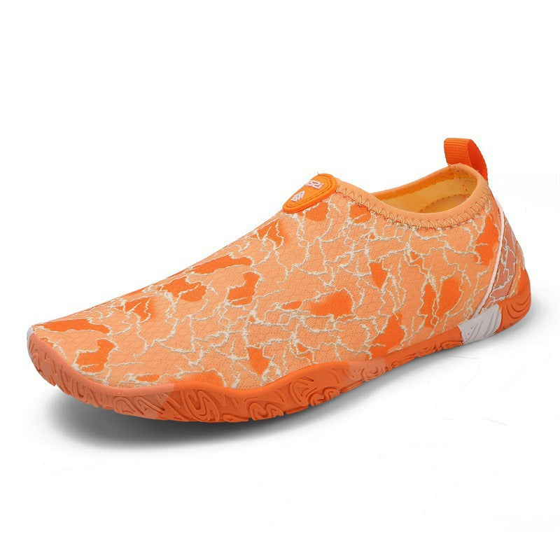 Damen flexible Schwimmschuhe mit rutschfester Sohle und atmungsaktivem Obermaterial