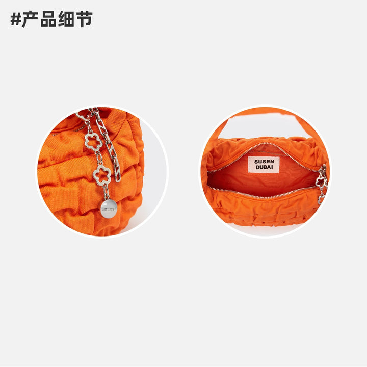 Damen modische Schultertasche mit auffälligem Volumen Nord Taschen