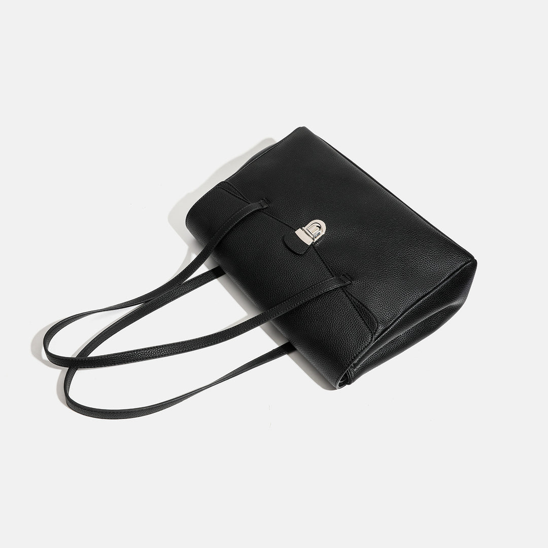 Damen elegante Handtasche mit strukturiertem Material Nord Taschen