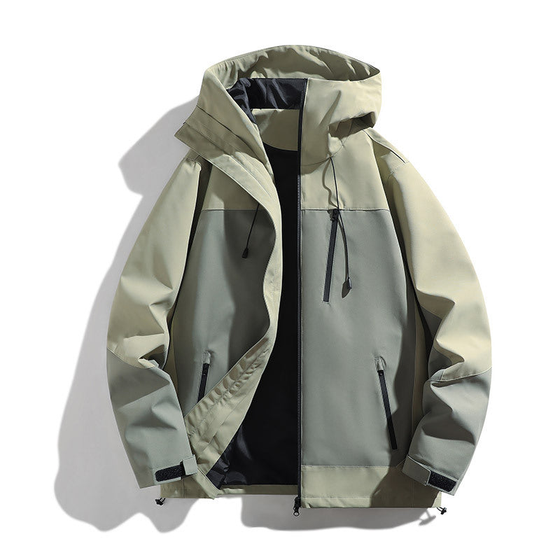 Damen technische Allwetterjacke mit vielseitigem Kapuzendesign und verstellbaren Belüftungsöffnungen