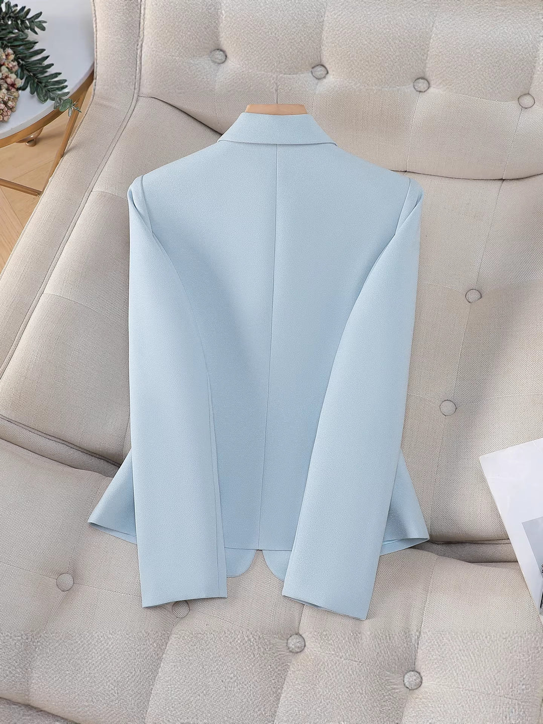 Damen Eleganter Langärmeliger Blazer