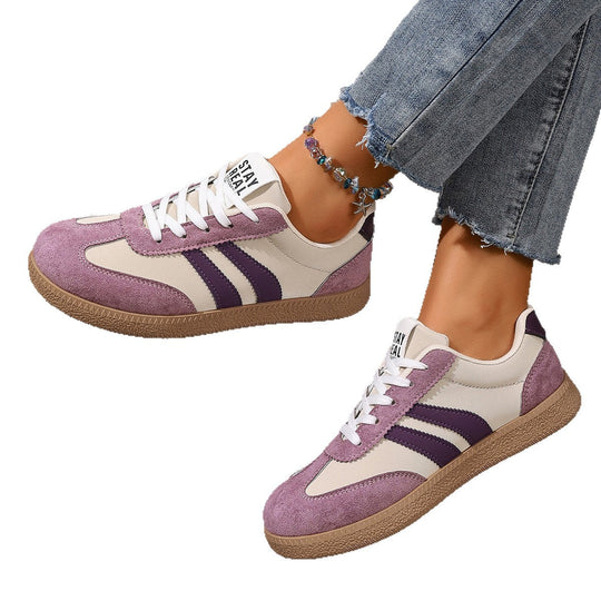 Damen Urbanes Lifestyle-Sneaker mit sportlichem Obermaterial und rutschfester Sohle - Arvani