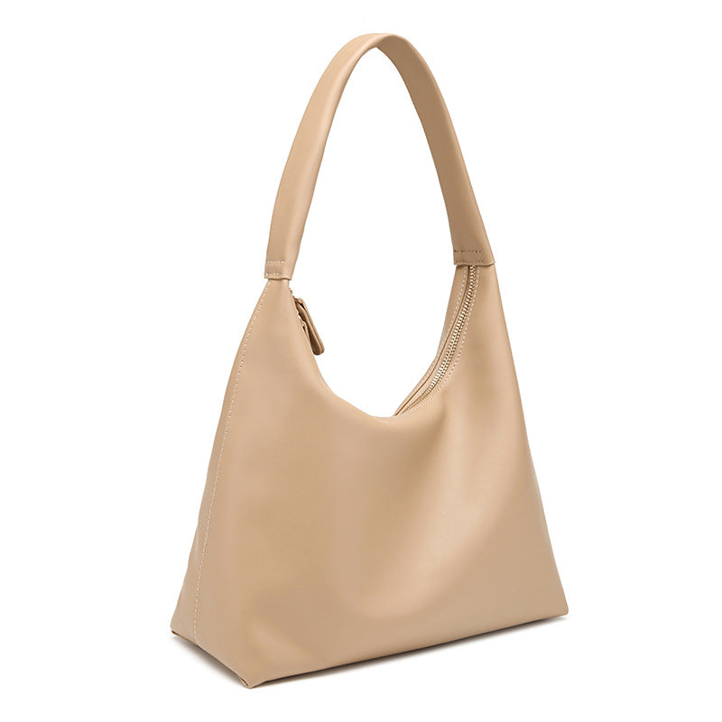 Damen Hobo-Tasche mit weichem, strukturiertem Kunstleder und praktischem Reißverschluss Nord Taschen