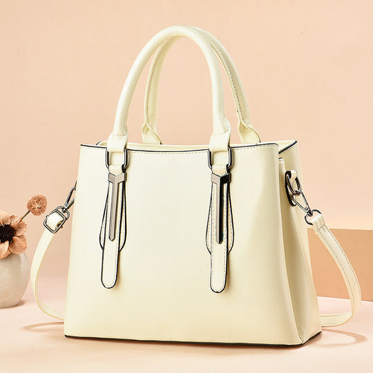 Damen trendy Handtasche mit abnehmbarem Schulterriemen Nord Taschen
